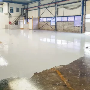 Epoxybutik 2-lagers golvbeläggning >250m2