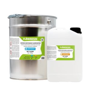 FLOW RESIN Golvbeläggning av epoxi Kemikaliebeständig