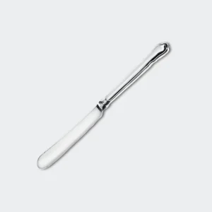 Chippendale Smörkniv i äkta silver