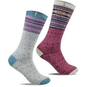 Minfot Ullstrumpor Mys Multi 2-pack