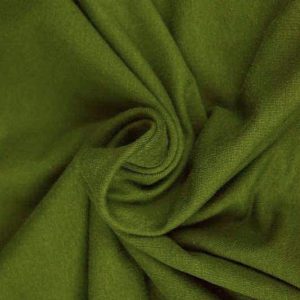 MOSGRÖN BOMULLSJERSEY – NATURLIG, ANDNINGSBAR & STRETCHIG