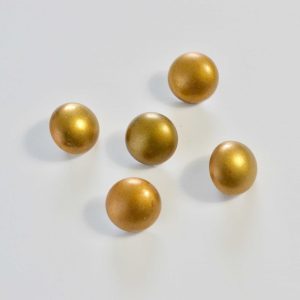 ÖGONKNAPP GULD 20 MM