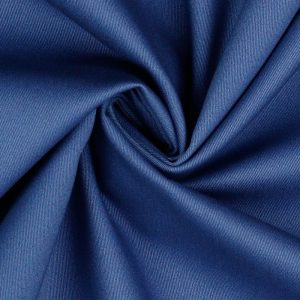 STÅLBLÅ TWILL TYG MED STRETCH FÖR BYXOR OCH KLÄDER