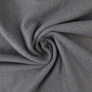 GRÅ SLITSTARK OCH MJUK ULL/POLYESTER TYG