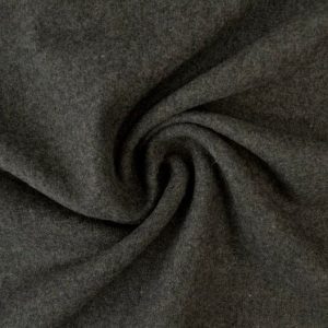 MÖRKGRÅ SLITSTARK OCH MJUK ULL/POLYESTER TYG
