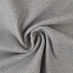 SILVERGRÅ SLITSTARK OCH MJUK ULL/POLYESTER TYG