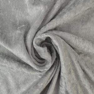 SILVERGRÅ KROSSAD VELOUR – STICKAD, STRETCHIG & GLANSFULLT FALL