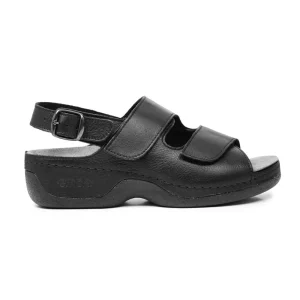 Embla Hälsoskor Sandaler Ingrid Ergoflex Elastisk Svart
