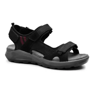 Minfot Karlshamn Sandaler Herr Svart