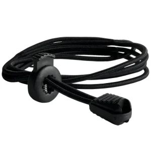 Springyard Skosnöre Svart Elastic Lock
