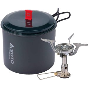 Soto Amicus gasbrännare + New River Pot Combo set