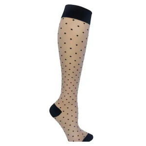 SupCare Stödstrumpor Nylon Prick Beige
