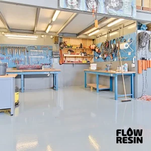 FLOW RESIN Beläggningspaket för garagegolv